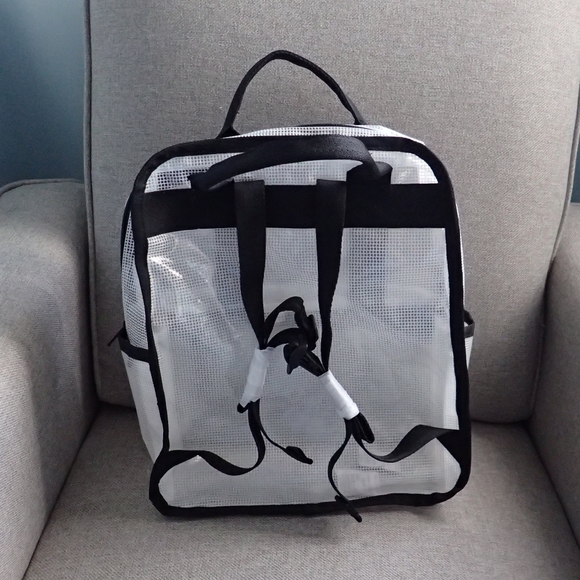 LeSportsac Boxy Clear Backpack - NWT - Picture 4 of 8